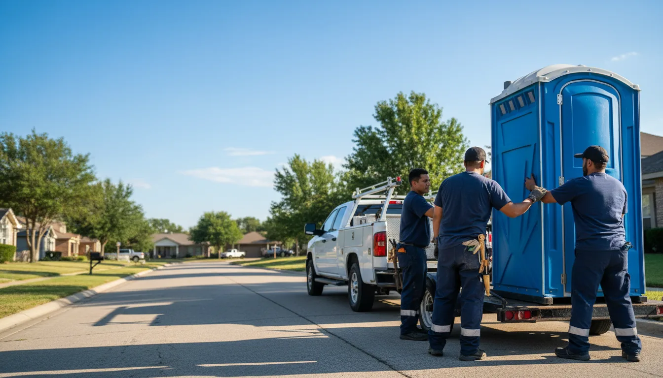 Portable Toilet Rental in Evant, TX near me